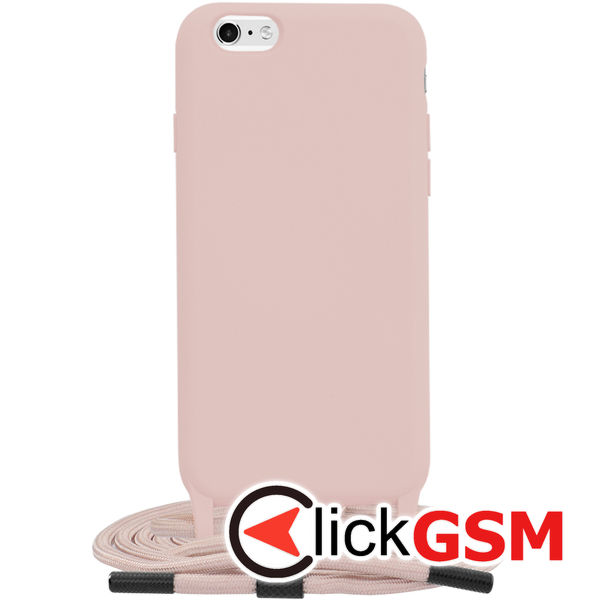 Techsuit - Crossbody Lanyard - iPhone 6/ 6S - Pink