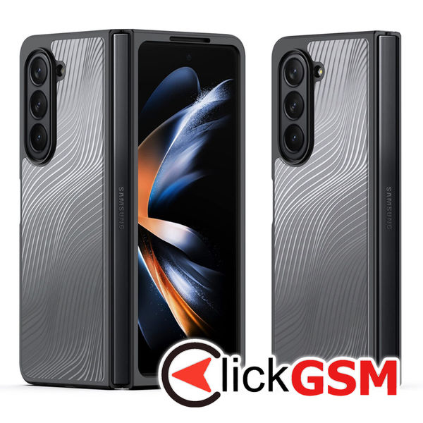 Husa Dux Ducis Aimo Series compatibila cu Samsung Galaxy Z Fold 5 - Negru