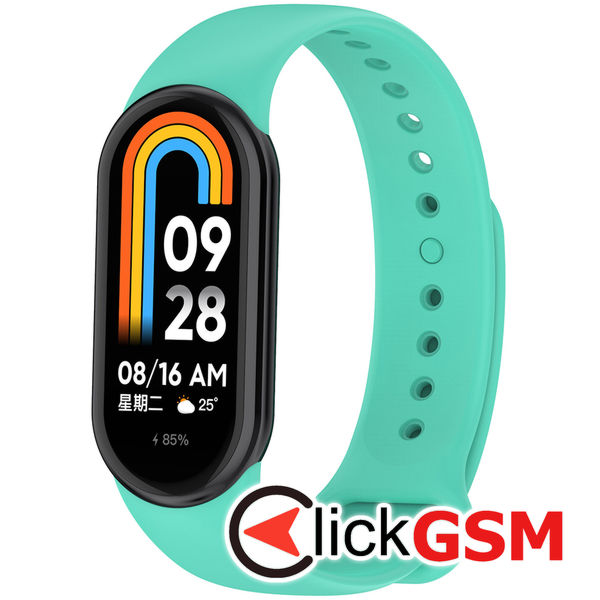 Techsuit - Watchband (W014) - Xiaomi Mi Band 8 / 8 NFC - Teal Green