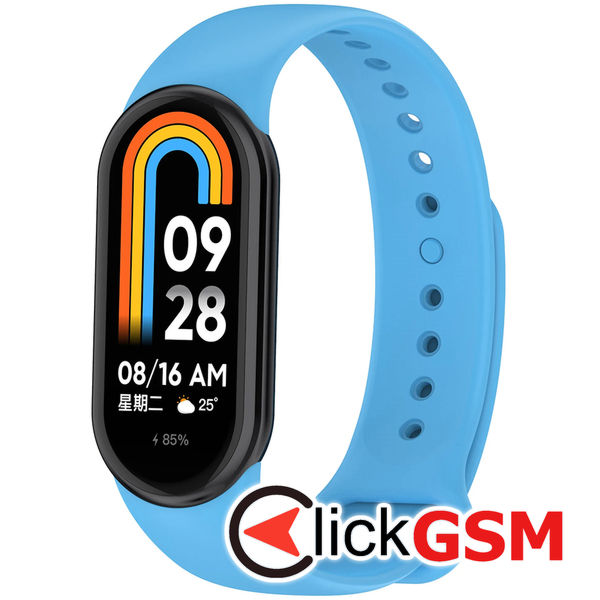 Techsuit - Watchband (W014) - Xiaomi Mi Band 8 / 8 NFC - Sky Blue