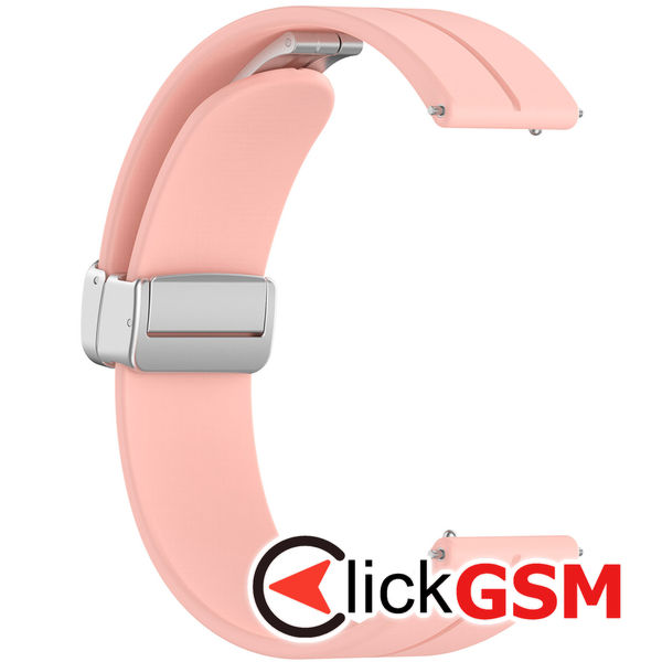 Techsuit - Watchband 20mm (W011) - Samsung Galaxy Watch 4/5/Active 2, Huawei Watch GT 3 (42mm)/GT 3 Pro (43mm) - Pink