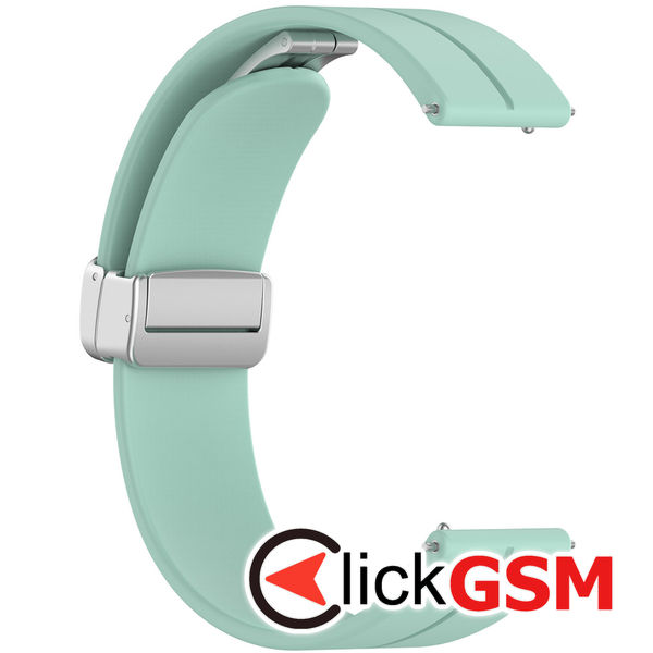 Techsuit - Watchband 20mm (W011) - Samsung Galaxy Watch 4/5/Active 2, Huawei Watch GT 3 (42mm)/GT 3 Pro (43mm) - Teal Green