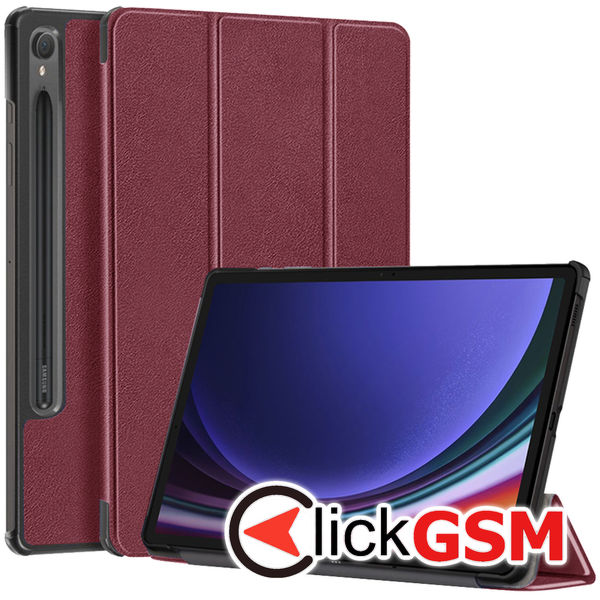 Techsuit - FoldPro - Samsung Galaxy Tab S9 / S9 FE - Red