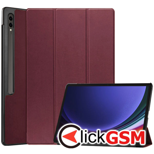 Techsuit - FoldPro - Samsung Galaxy Tab S9 Plus / S9 FE Plus - Red