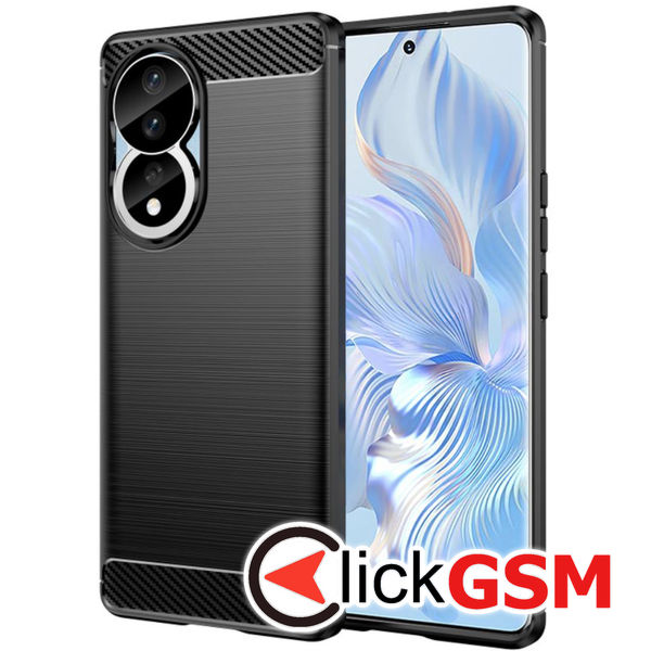 Techsuit - Carbon Silicone - Honor 90 / Honor 80 - Black