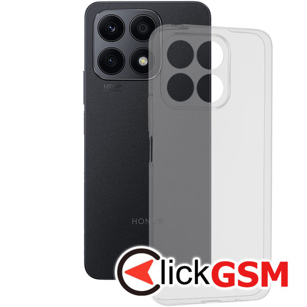 Techsuit - Clear Silicone - Honor X8a - Transparent