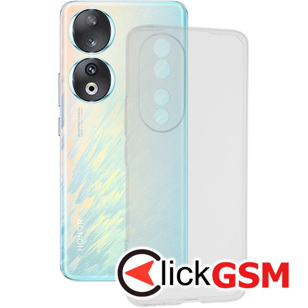 Techsuit - Clear Silicone - Honor 90 - Transparent