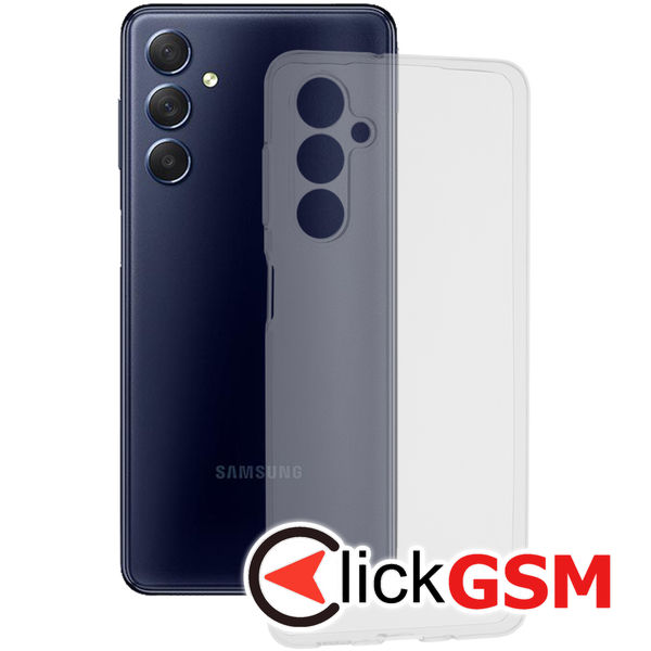 Techsuit - Clear Silicone - Samsung Galaxy M54 - Transparent