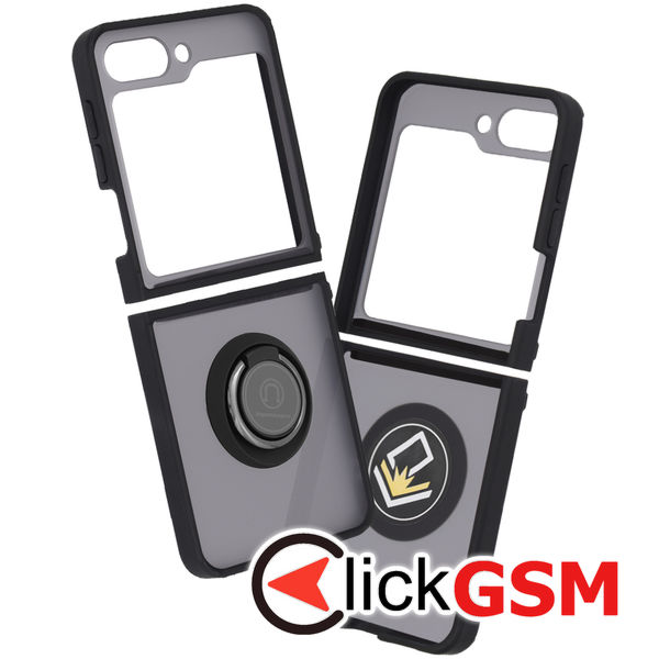 Husa pentru Samsung Galaxy Z Flip 5 Techsuit Glinth - Negru