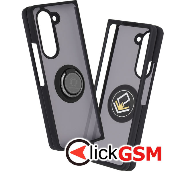 Husa Techsuit Glinth compatibila cu Samsung Galaxy Z Fold 5 - Negru