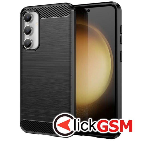 Techsuit - Carbon Silicone - Samsung Galaxy S23 FE - Black