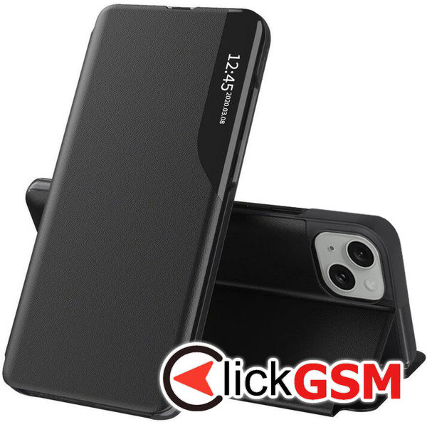 Husa de protectie Techsuit eFold Series compatibil cu iPhone 15 - Negru