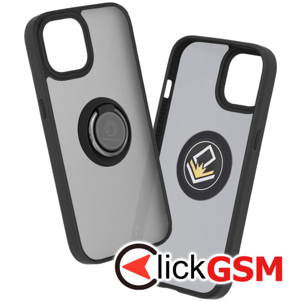 Husa de protectie Techsuit Glinth Series compatibil cu iPhone 15 - Negru