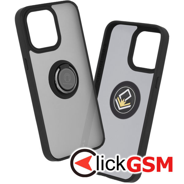 Husa de protectie Techsuit Glinth Series compatibil cu iPhone 15 Pro Max - Negru