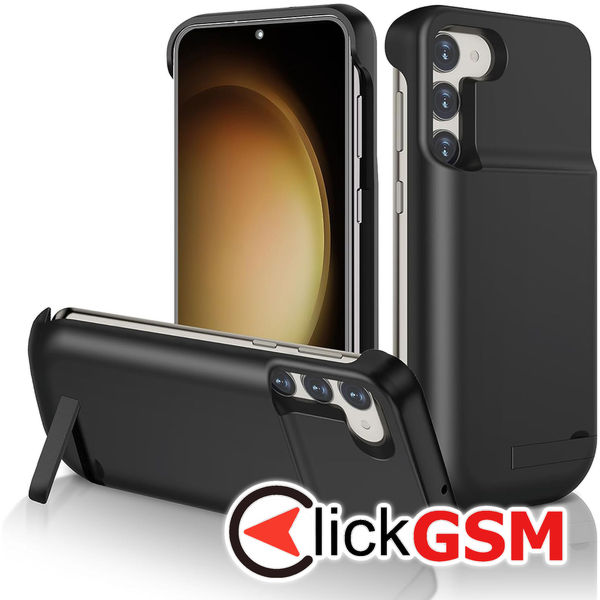 Techsuit - Power Pro Battery Case - Samsung Galaxy S23 Plus - 6000mAh - Black