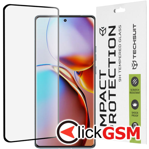 Folie Sticla Securizata Techsuit 111D Full Glue Glass pentru Motorola Edge 40 Pro Black