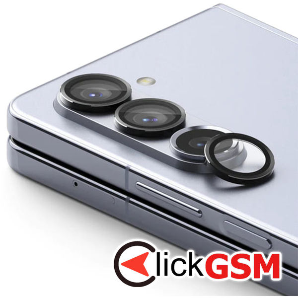 Folie de protectie Ringke Camera Lens Frame Glass pentru Samsung Galaxy Z Fold 5 - Negru