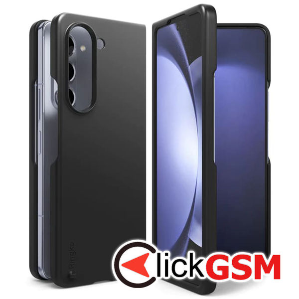 Husa Ringke Slim compatibila cu Samsung Galaxy Z Fold 5 - Negru