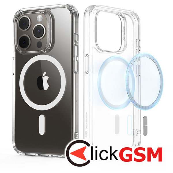 ESR - Classic Hybrid HaloLock - iPhone 15 Pro - Clear