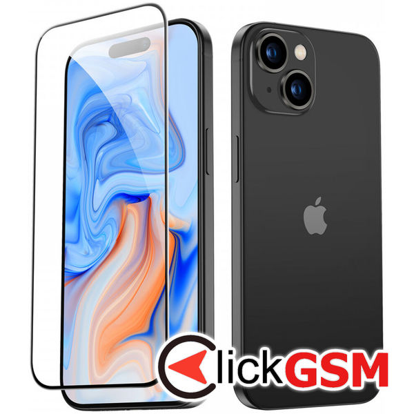 ESR - Tempered Glass - iPhone 15 Plus - Black