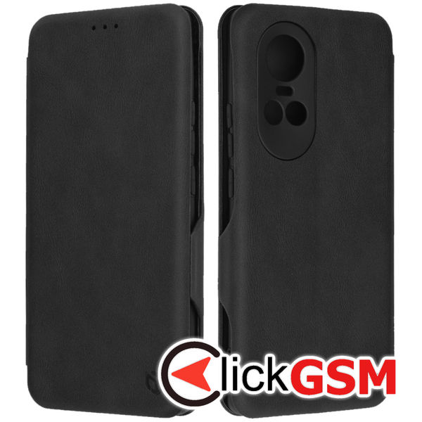 Techsuit - Safe Wallet Plus - Oppo Reno10 / Reno10 Pro - Black