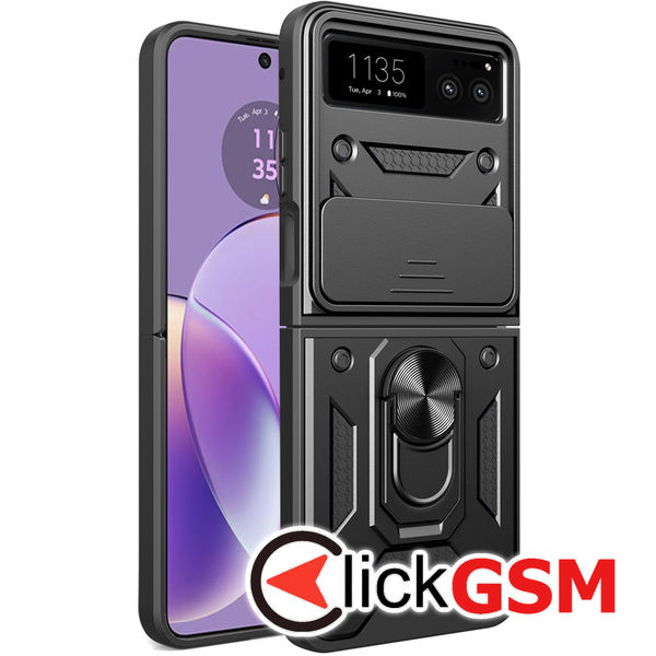 Techsuit - CamShield Series - Motorola Razr 40 - Black