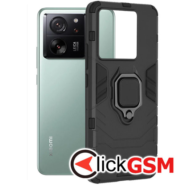 Techsuit - Silicone Shield - Xiaomi 13T / 13T Pro - Black