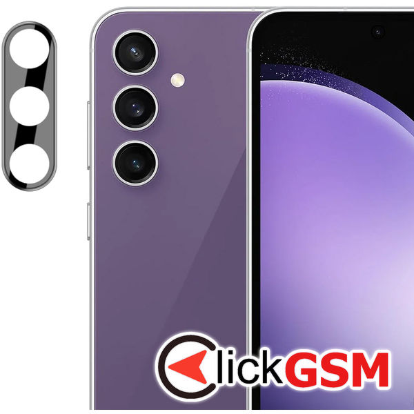 Techsuit - Full Camera Glass - Samsung Galaxy S23 FE / M55 - Black