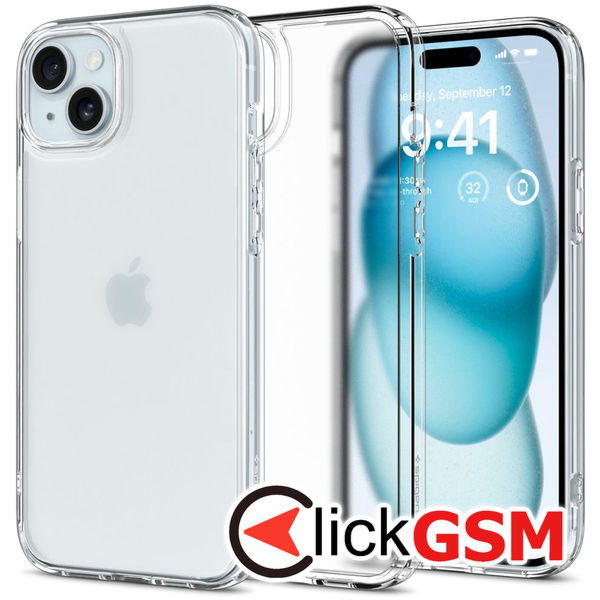 Spigen - Ultra Hybrid - iPhone 15 - Frost Clear