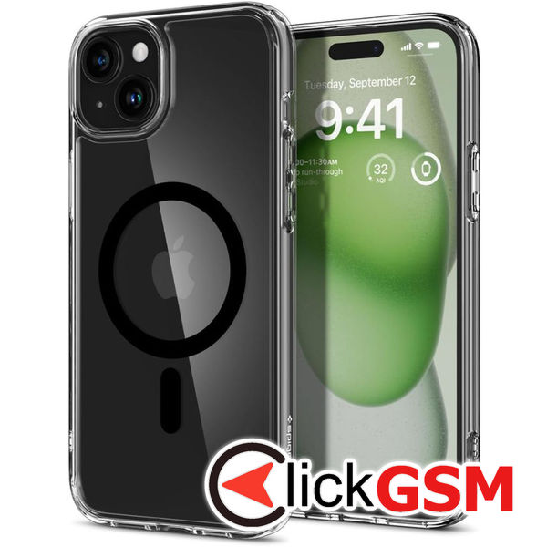 Spigen - Ultra Hybrid MagSafe - iPhone 15 - Black