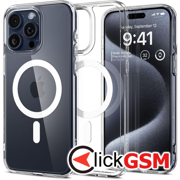 Spigen - Ultra Hybrid MagSafe - iPhone 15 Pro - White