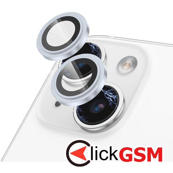 Lito - S+ Camera Glass Protector - iPhone 15 / 15 Plus - Blue