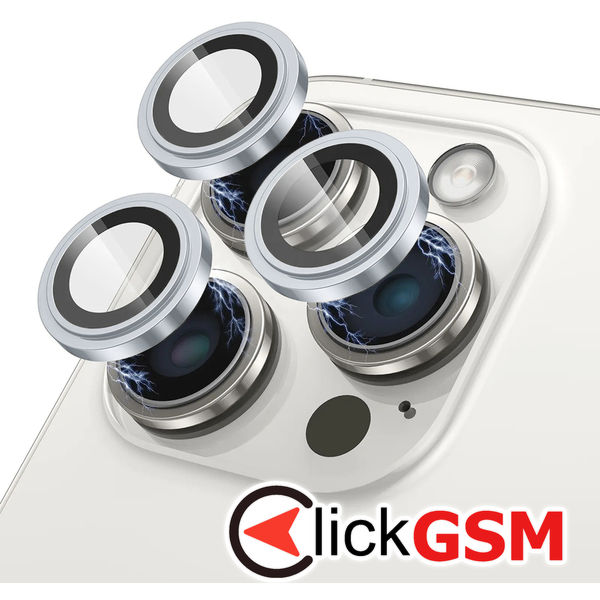 Lito - S+ Camera Glass Protector - iPhone 15 Pro / 15 Pro Max - Blue