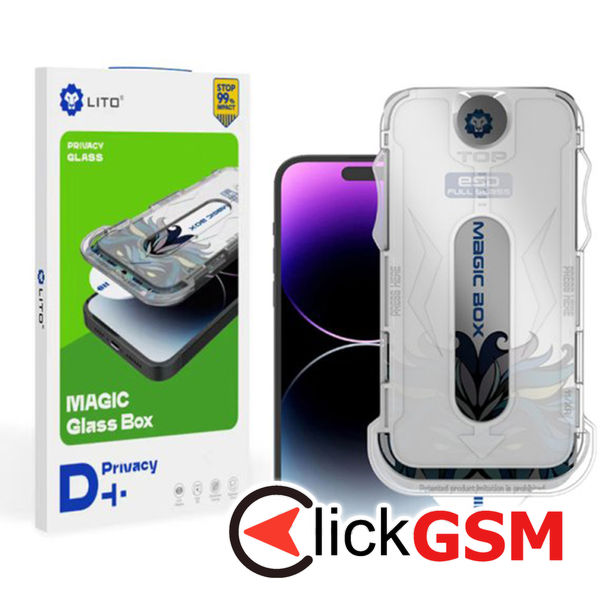 Lito - Magic Glass Box D+ Tools - iPhone 15 Plus - Privacy