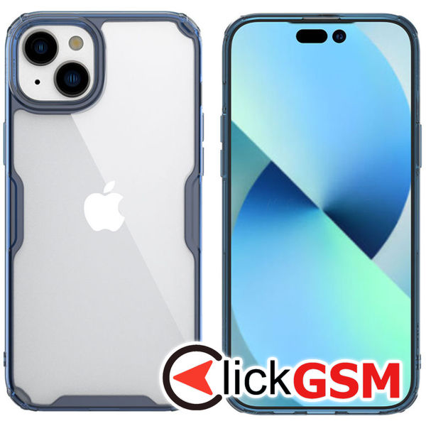Nillkin - Nature TPU Case - iPhone 15 Plus - Blue