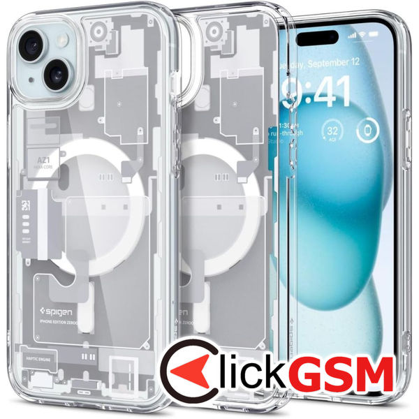 Spigen - Ultra Hybrid MagSafe Zero One - iPhone 15 - White