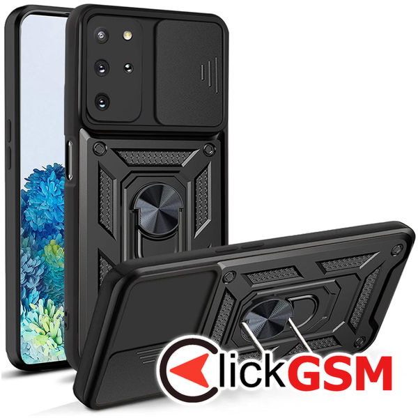 Techsuit - CamShield Series - Samsung Galaxy S20 Plus 4G / S20 Plus 5G - Black