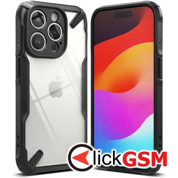 Ringke - Fusion X - iPhone 15 Pro - Black