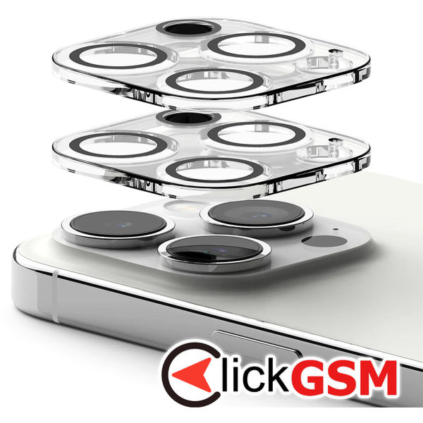 Ringke - Camera Protector Glass (2 pack) - iPhone 15 Pro Max - Clear
