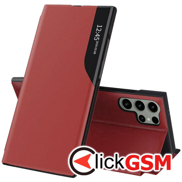 Husa de protectie Techsuit eFold Series pentru Samsung Galaxy S24 Ultra - Rosu