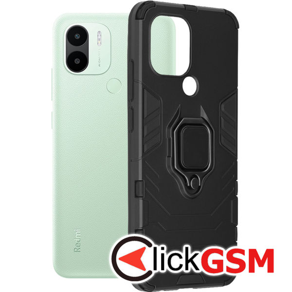 Techsuit - Silicone Shield - Xiaomi Redmi A1+ / A2+ - Black