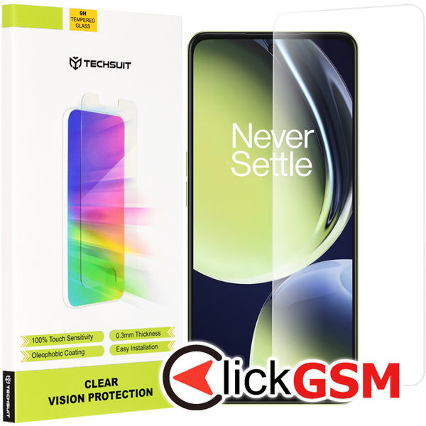 Techsuit - Clear Vision Glass - OnePlus Nord CE 3 Lite - Transparent