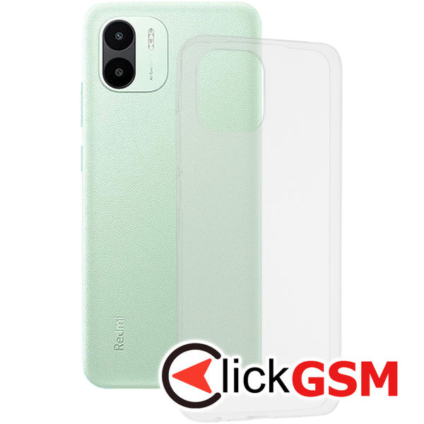 Techsuit - Clear Silicone - Xiaomi Redmi A1 / A2 - Transparent