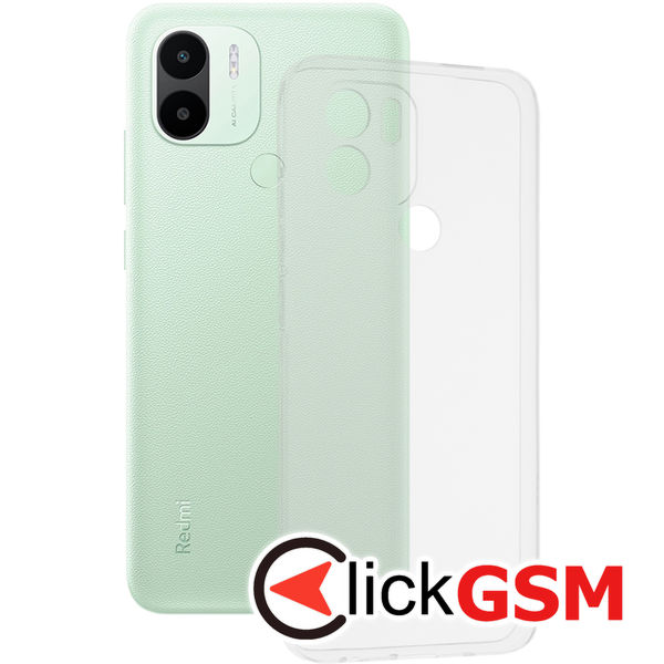 Techsuit - Clear Silicone - Xiaomi Redmi A1+ / A2+ - Transparent
