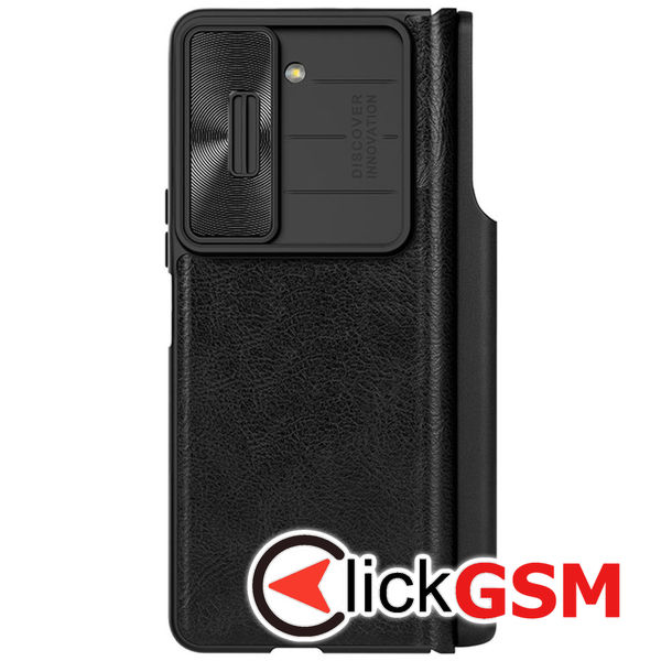 Nillkin - Qin Pro Leather Case - Samsung Galaxy Z Fold5 - Black