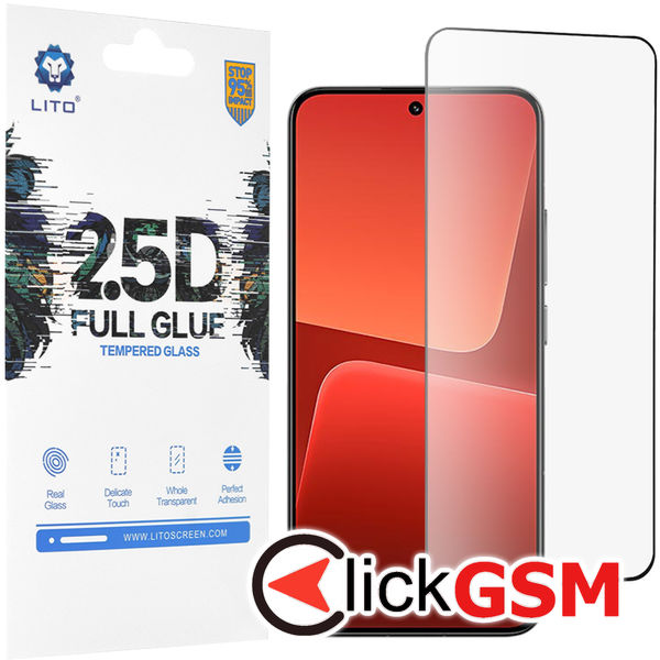 Lito - 2.5D FullGlue Glass - Xiaomi 13 - Black