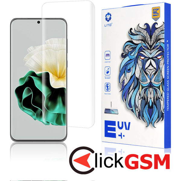 Lito - 3D UV Glass - Huawei P60 / P60 Pro - Clear