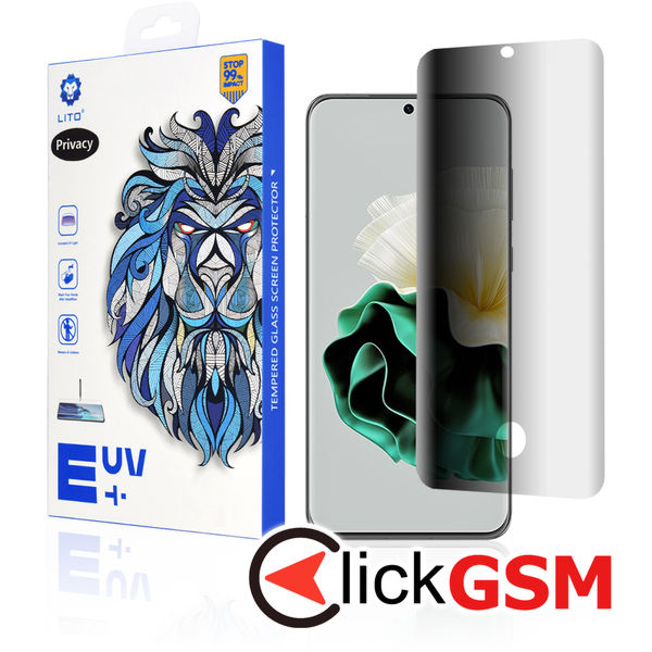 Lito - 3D UV Glass - Huawei P60 / P60 Pro - Privacy