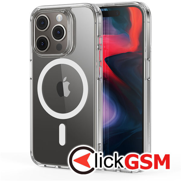 ESR - Classic Hybrid HaloLock - iPhone 15 Pro Max - Clear