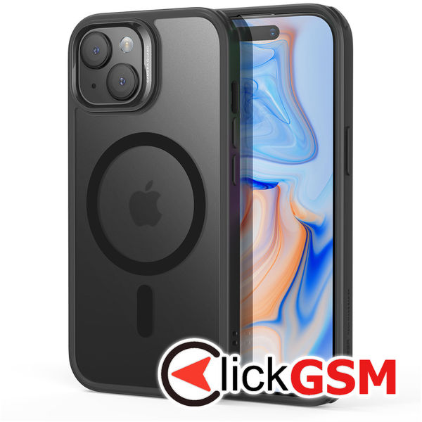ESR - Classic Hybrid HaloLock - iPhone 15 - Frosted Black